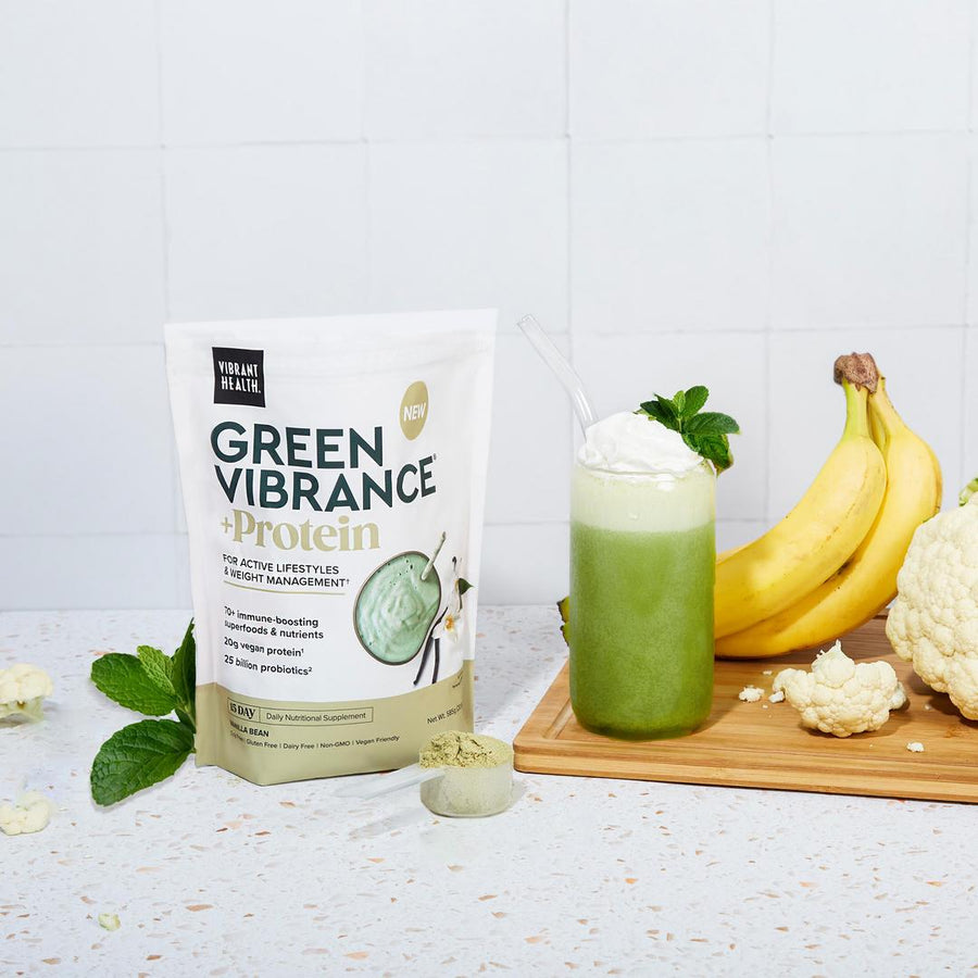 Protein Packed Shamrock Smoothie