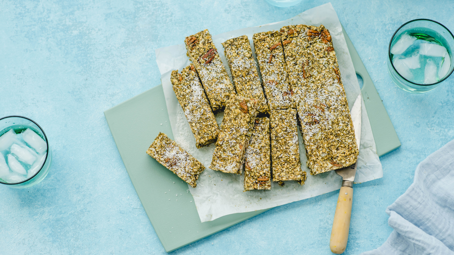 Pecan No-Bake Granola Bar