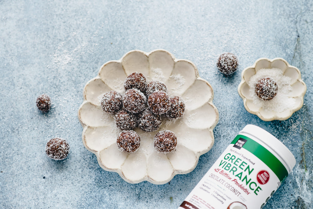 Chocolate Coconut Power Bites