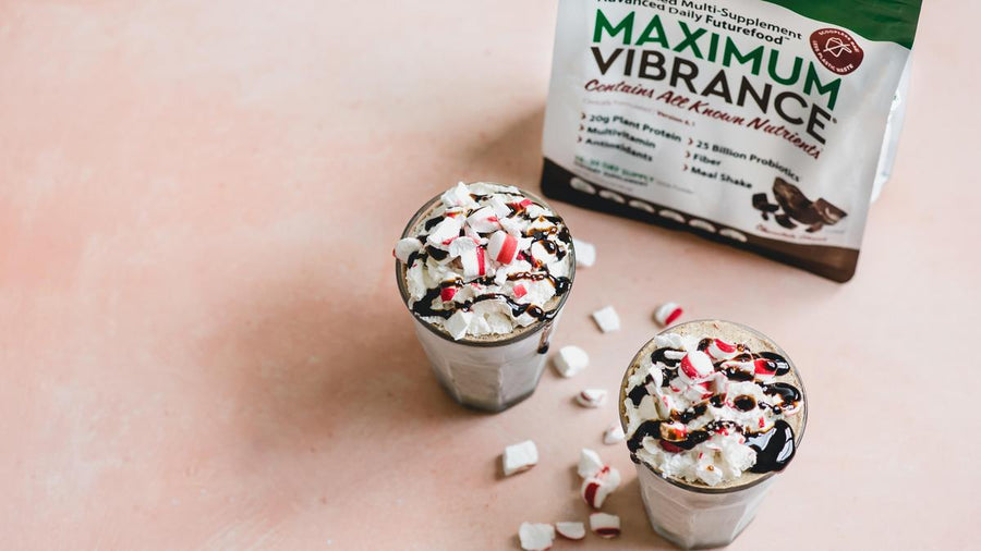 Indulgent Peppermint Hot Coco Smoothie