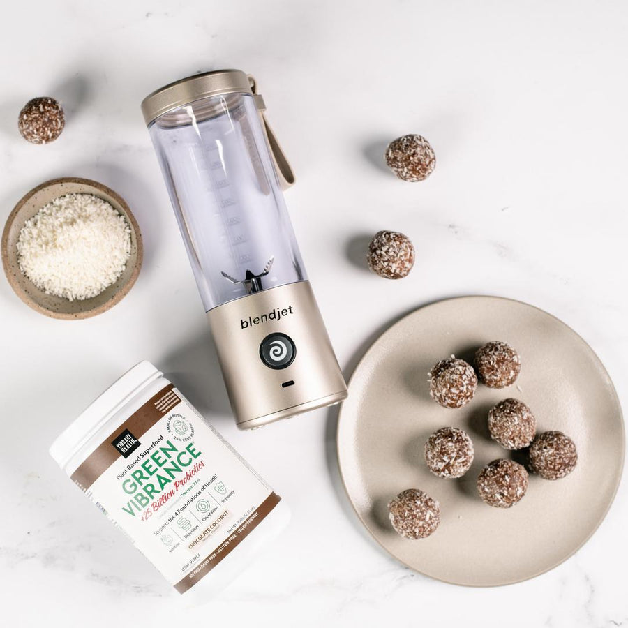 Vibrant Health x BlendJet: Salted Caramel Superfood Bites Recipe