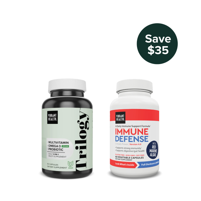 Trilogy (Vegan) + Immune Defense Bundle