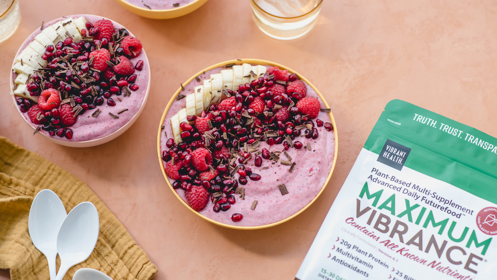 Pomegranate Smoothie Bowl
