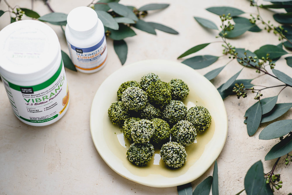 Citrus Turmeric No Bake Immunity Bites