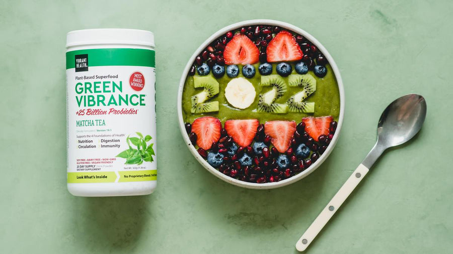 New Year New You Matcha Smoothie Bowl