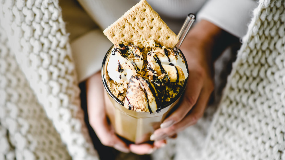 Frozen S’mores Mudslide Mocktail
