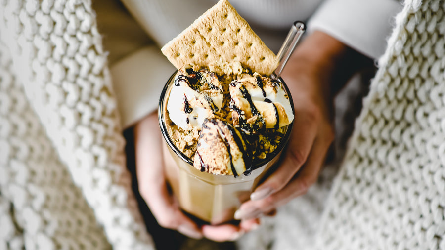 Frozen S’mores Mudslide Mocktail