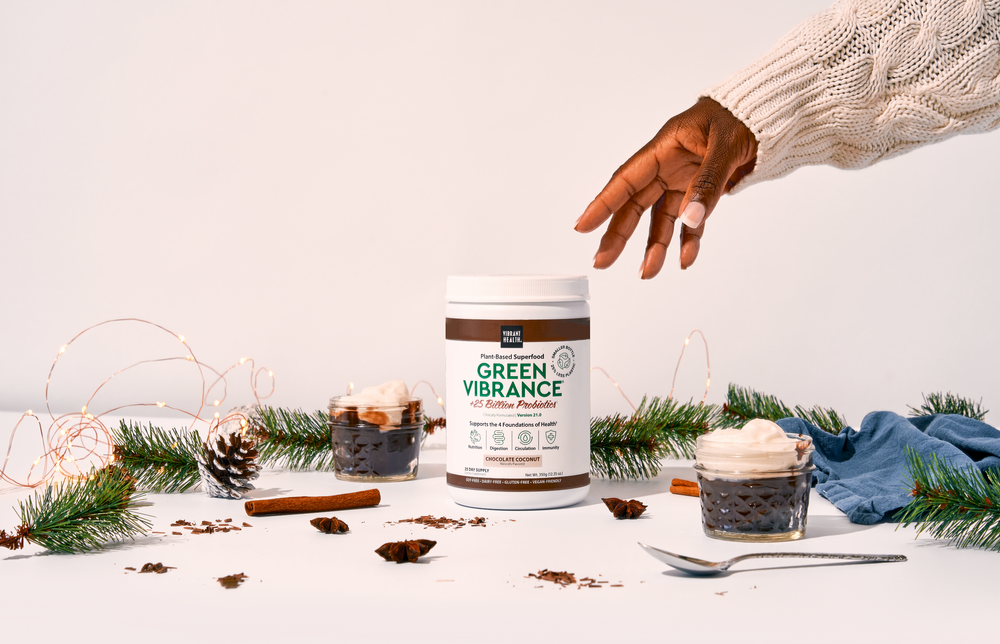 Festive Chocolate Mousse with a Healthy Twist