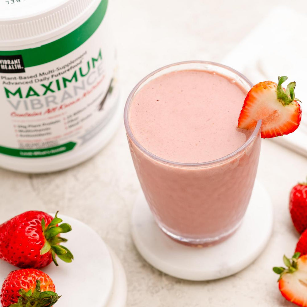 Strawberry Post Workout Smoothie
