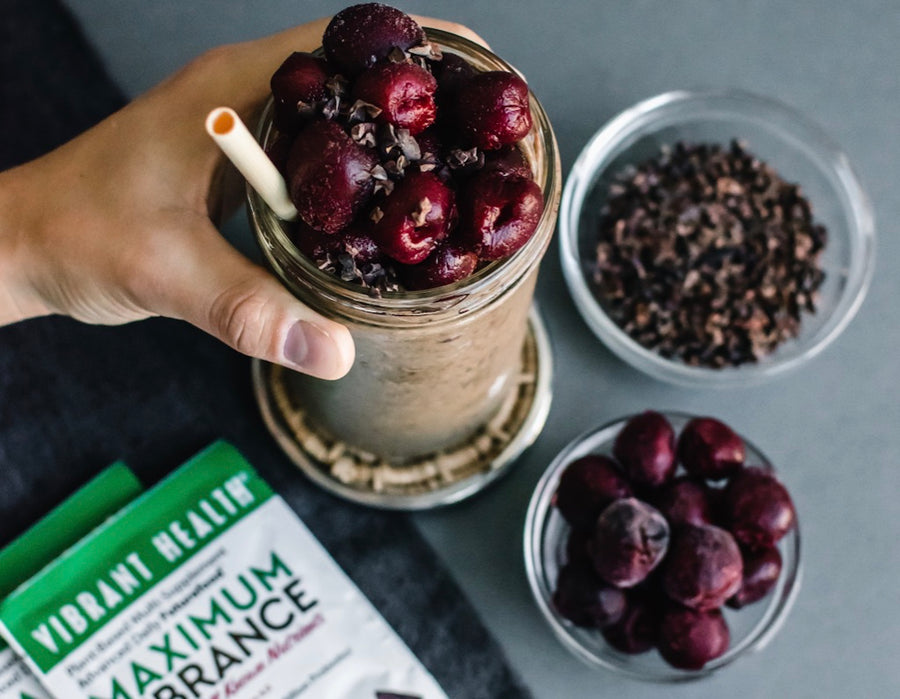 Chocolate Cherry Smoothie