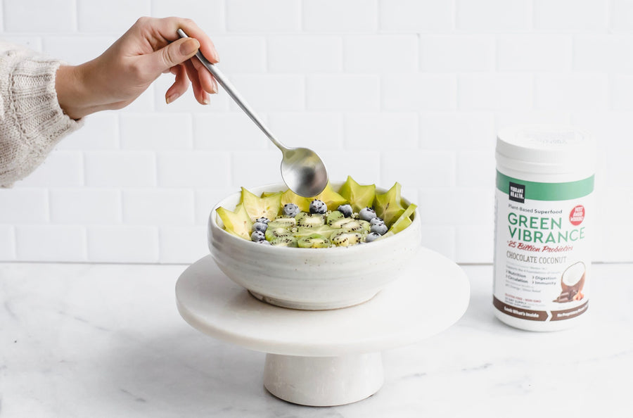 Avocado Spinach Banana Bowl