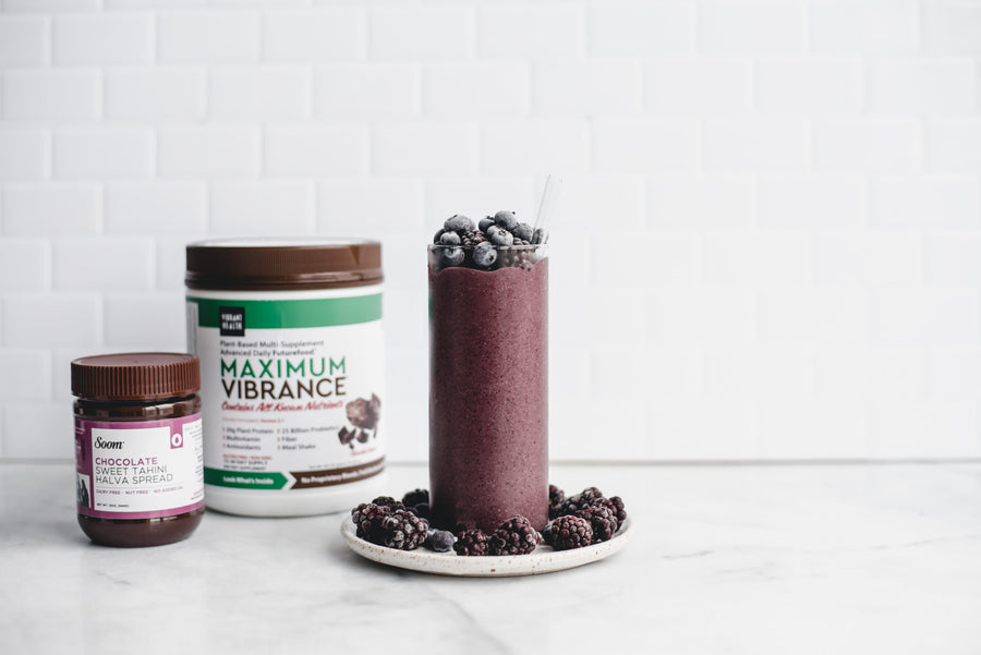 Chocolate Tahini Soom Smoothie