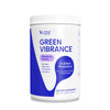 Green vibrance Blueberry Lemon flavor on a white background.