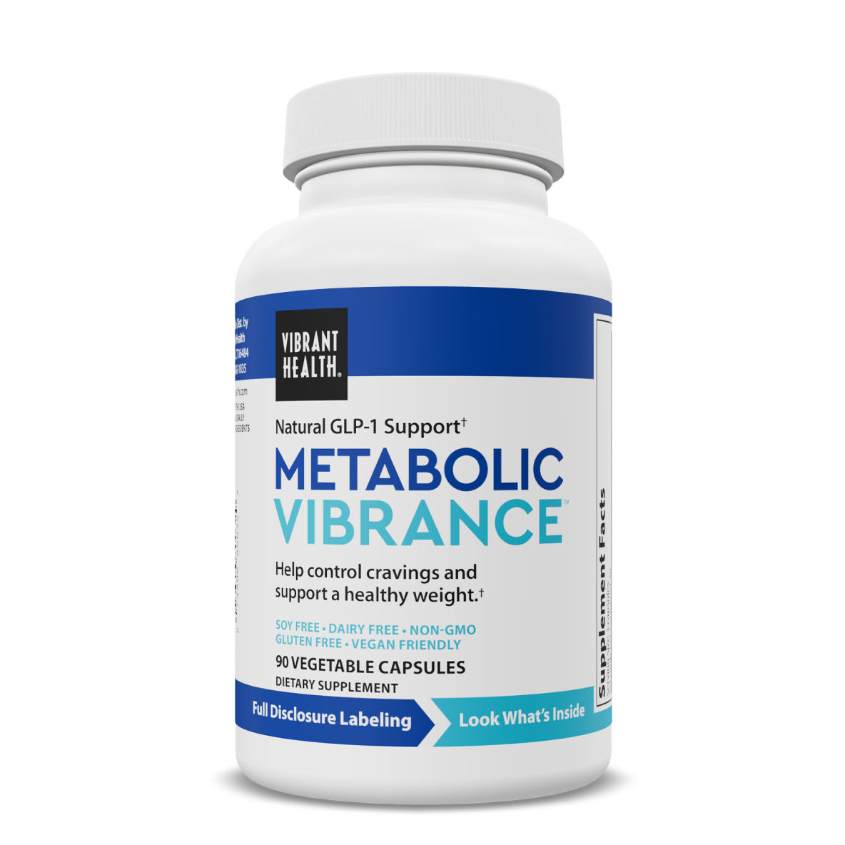 Metabolic Vibrance by Vibrant Health, 90 vegetable capsules, Version 2.1