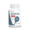 A bottle of Boron by Vibrant Health on white background.