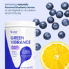 Blueberry lemon product descriptions. 