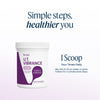 A white plastic tub of Vibrant Health U.T.